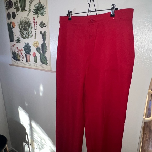 🚨🚨RARE VINTAGE LEVI RED WEDGIE HOT PANTS🚨🚨 - Picture 4 of 13